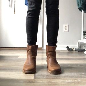 Roots Leather Ankle Boots